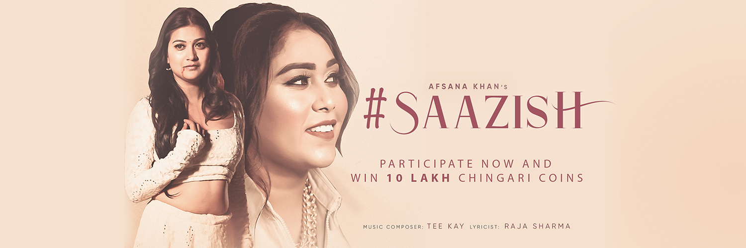 Afsana-khans-new-song-Saazish-banner