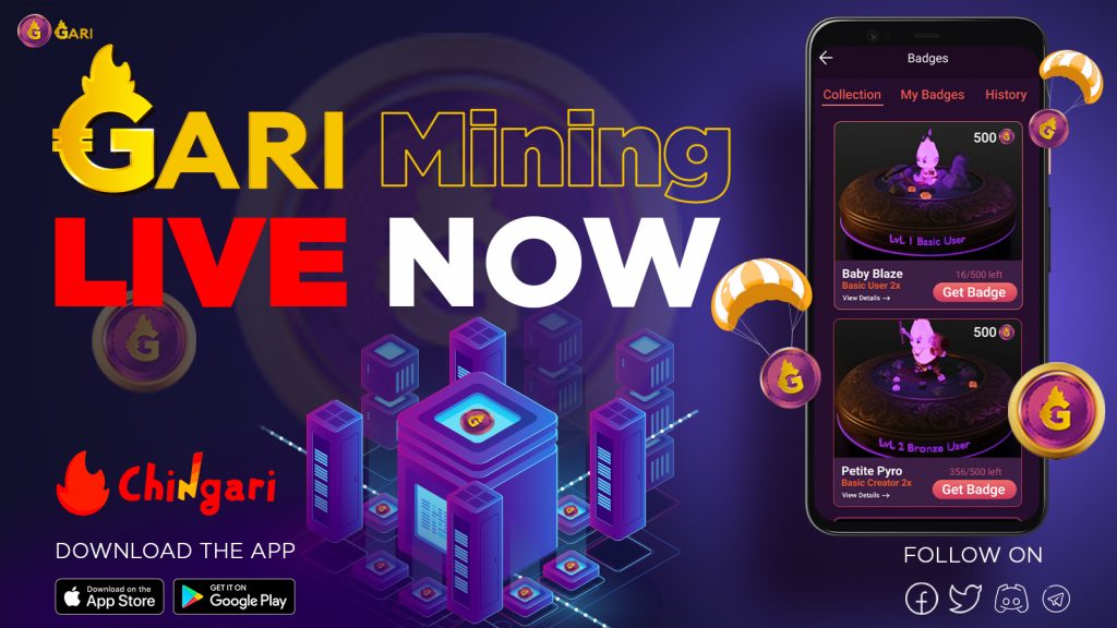Chingari-announcement-of-GARI-Mining-Program.