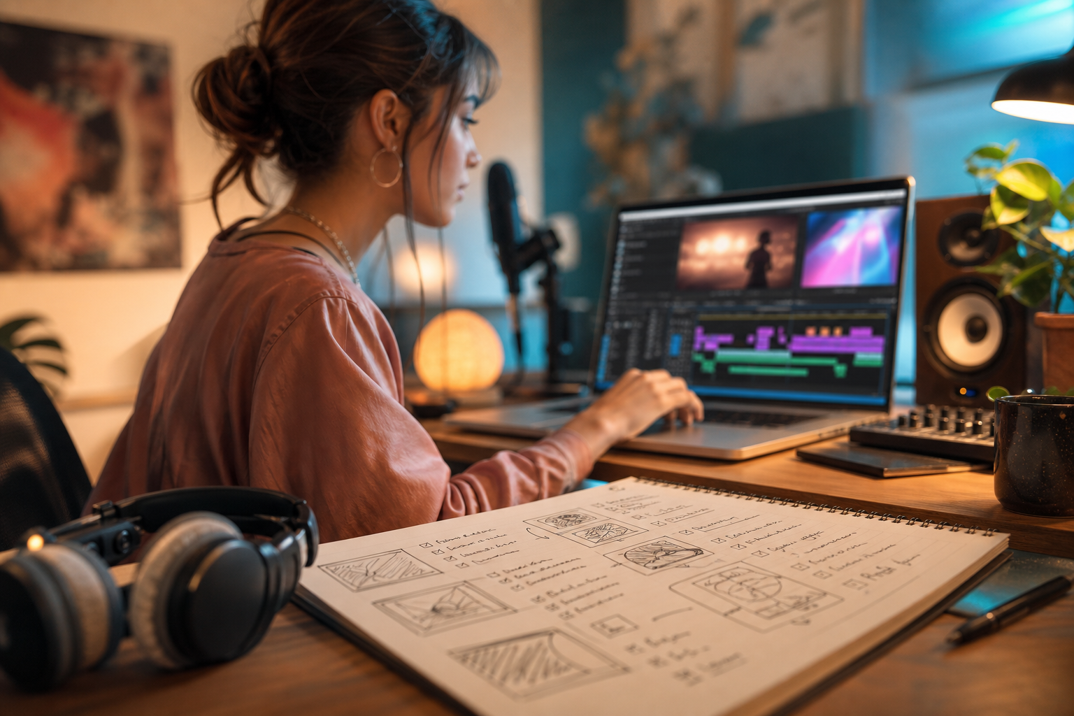 Summary checklist for beat-synced editing