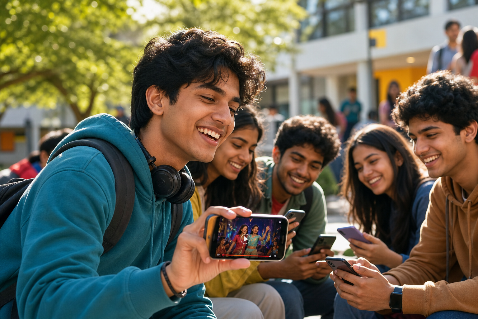 indian language video platform for college students