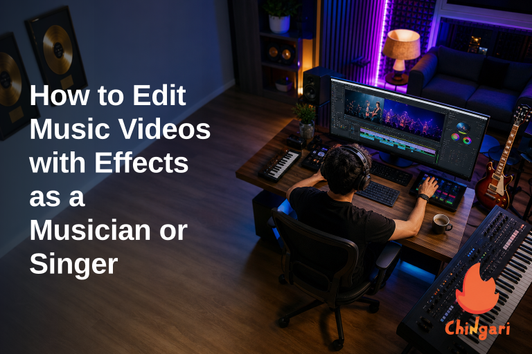 How to Edit Music Videos with Effects as a Musician or Singer