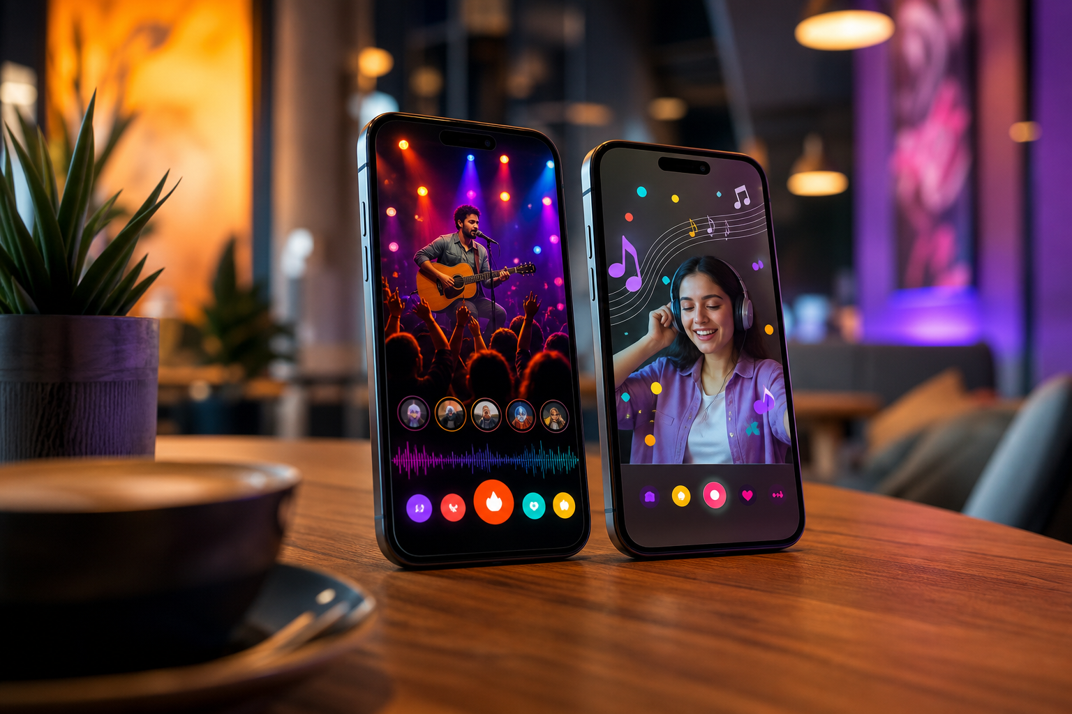 best live audio chat rooms comparison for musicians