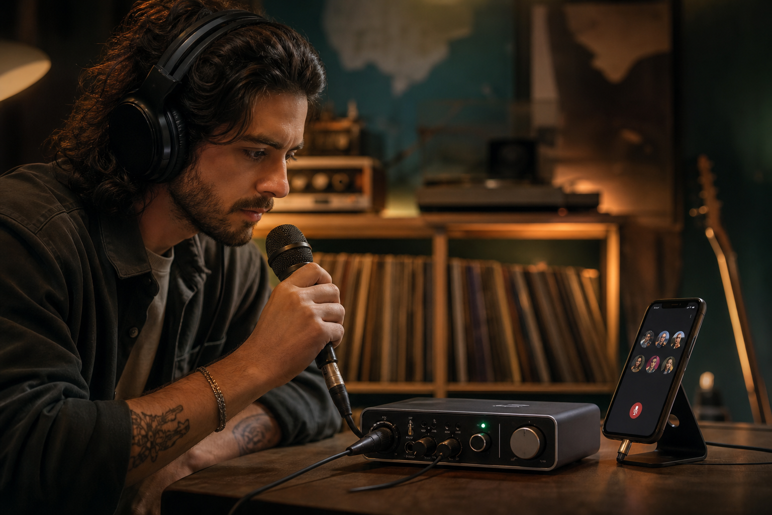 step-by-step audio room setup for musicians