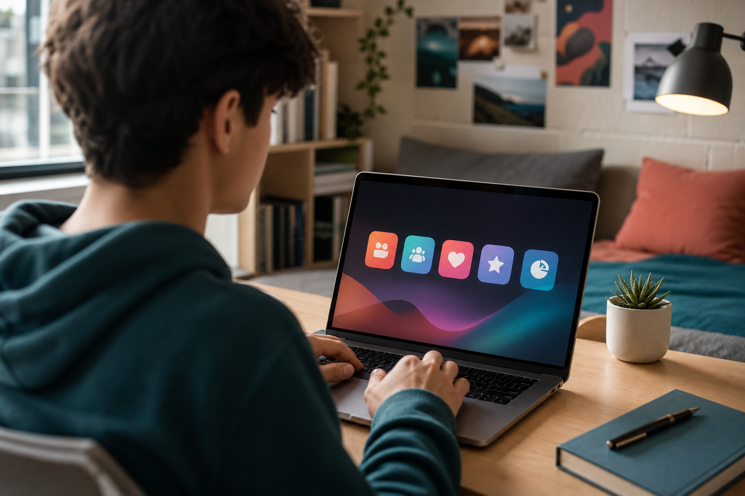short video app selection criteria icons
