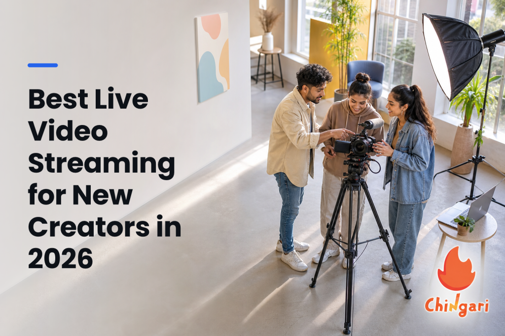 Live Video Streaming for New Creators (2026 Guide)