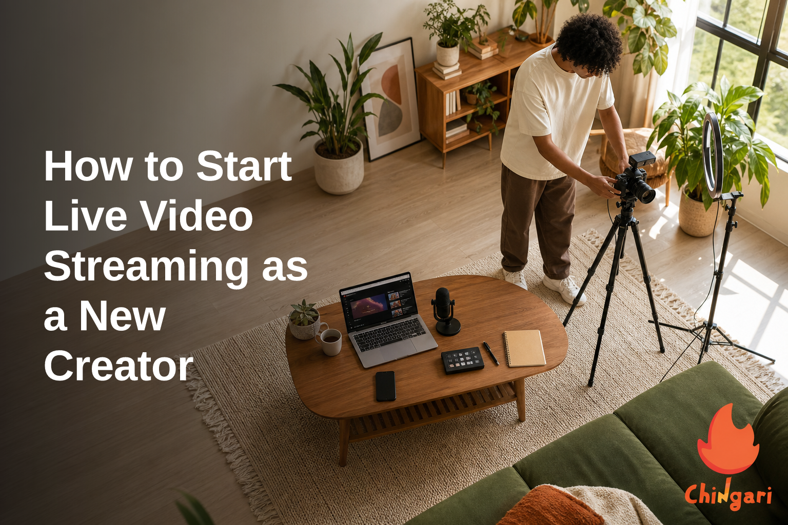 How to Start Live Video Streaming as a New Creator