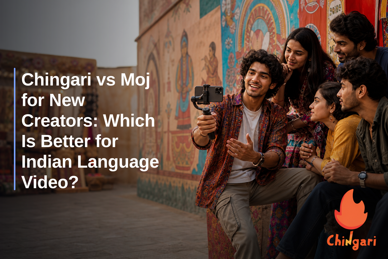 Chingari vs Moj for New Creators: Which Is Better for Indian Language Video?